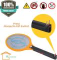 GECKO Electric Mosquito Fly Insect Killer Racket Zapper Bat. 