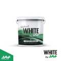 WHITE by JAT Interior Emulsion Brilliant White premium emulsion for interior walls and ceilings low sheen formulation offers outstanding opacity and whiteness. 