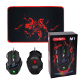 T-WOLF M1 Gaming Mouse + Gaming Mouse Pad Combo. 