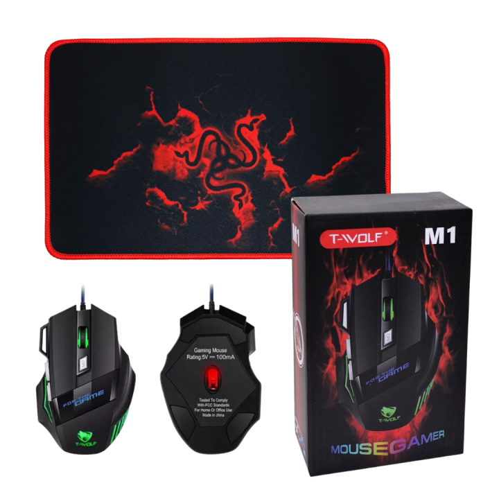 T-WOLF%20M1%20Gaming%20Mouse%20+%20Gaming%20Mouse%20Pad%20Combo%20-%20Image%202