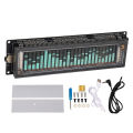 Sound Spectrum Analyzer High Resolution LED Music Spectrum Display for Studio. 