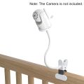 Clip Mount tand Compatible with Infant DXR-8 and DXR-8 PRO Baby Monitor Camera Holder. 