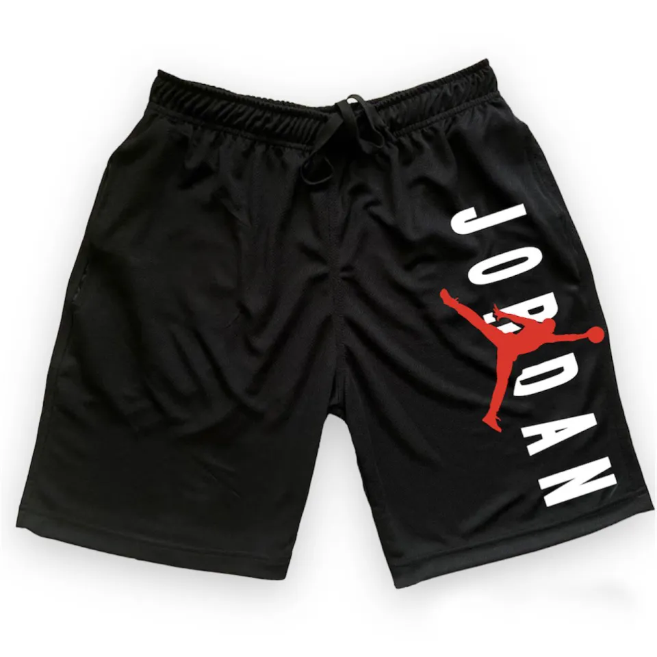 Jordan Short Black Mesh Basketball Short yoga gym short cycling