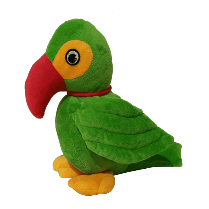 Soft Toy - Parrot - Green - Cute & Adorable Plushies