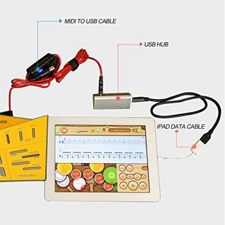 OYPFXMI%20WERSI%205-Pin%20Midi%20to%20USB%20In-Out%20Cable%20Adapter%20Converter%20for%20Windows%20Mac%20Ios%20Laptop%20to%20Music%20Piano%20Keyboard%20-%20Image%204