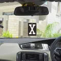 Car Fragrance Hanging Air Freshener Perfume X version Black Card For Car and Home No1 Good Quality. 