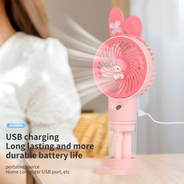 Handheld Fan Table Model Mute Creative Water Replenishing Instrument ...