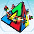 QiYi Pyraminx Duo Rubik Cube - PYRAMINX Smooth Speed Cube - Pyramorphix Speed Magic Rubik's Cube. 