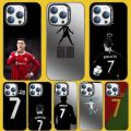 LeiyanNew Football Player Soccer Phone Case For Apple iPhone 15 14 13 12 11 XS XR X Pro Max Plus Colorful Silver Back Phone Case. 