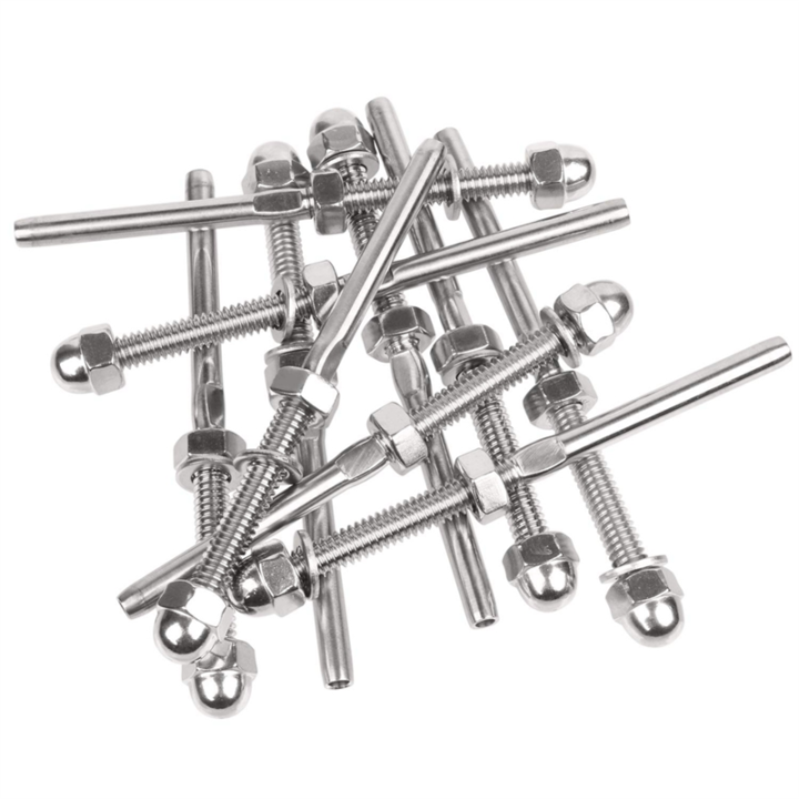 Stainless%20Steel%20Wire%20Rope%20Connector%20Steel%20Cable%20Accessories%20Bar%20Railing%20Cable%20Fittings%20Assembly%20Cover%20Type%20Nut%20American%20Straight%201/8%20Inch%20-%20Image%203