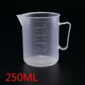 【ZOSR】250/500/1000/2000/5000ml Measuring Jug Plastic Beaker Kitchen Transparent Measuring Cup Laboratories Chemical Resistant Cup. 