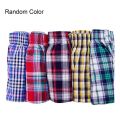 man underwear men Men's Shorts Pocket Beach Pants Casual Plaid Cotton Shorts Arroyo мужское нижнее белье. 