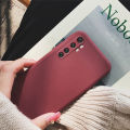 Tokifu For Xiaomi Mi Note 10 Lite Case Matte Solid Color Soft Silicone TPU Case Cover. 