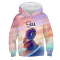Boys Girls Stitch Hoodies Fashion Casual Long Sleeve Sweatshirts Children Spring Autumn Harajuku Stich Sport Hooded Tops Clothes. 