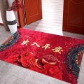 Thick washable Bedroom Spring Festival Anti-slip Chinese Carpet Porch Mat Rug Door. 