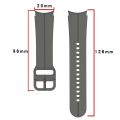 Watch Strap For Samsung Galaxy Watch 5 40mm / 44mm Colorful Buckle Silicone Watch Band. 