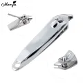 Monja 1Pcs  Manicure Nail Clipper Nail Cutter Stainless Steel Fingernails. 