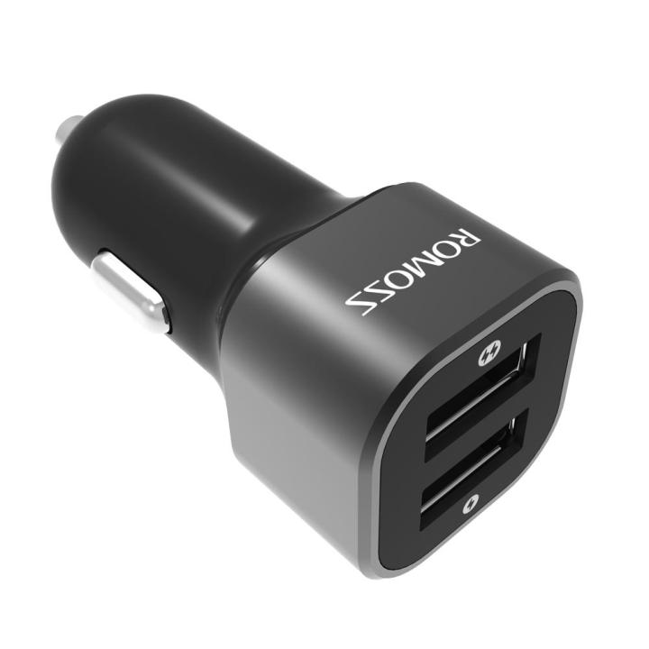 Romoss AM12 Dual USB Quick Charging 5V 2.1A Intelligent Car Charger