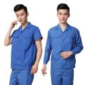 Work Clothes Suit Men's and Women's Summer Thin Long Sleeves Shirt Short Sleeve Wear-Resistant Construction Site Work Clothes Labor Protection Clothing Customization. 