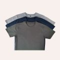 Stylish Fashionable and High Quality Unisex T Shirt Material- Single Jersey 190 gsm Five Colors Available. 