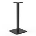 Plastic/aluminum alloy ABS detachable desktop headphone tand. 