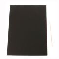 10 Sheets A4 Magic Scratch Art Painting Paper With Drawing Stick Kids Toy Gift. 