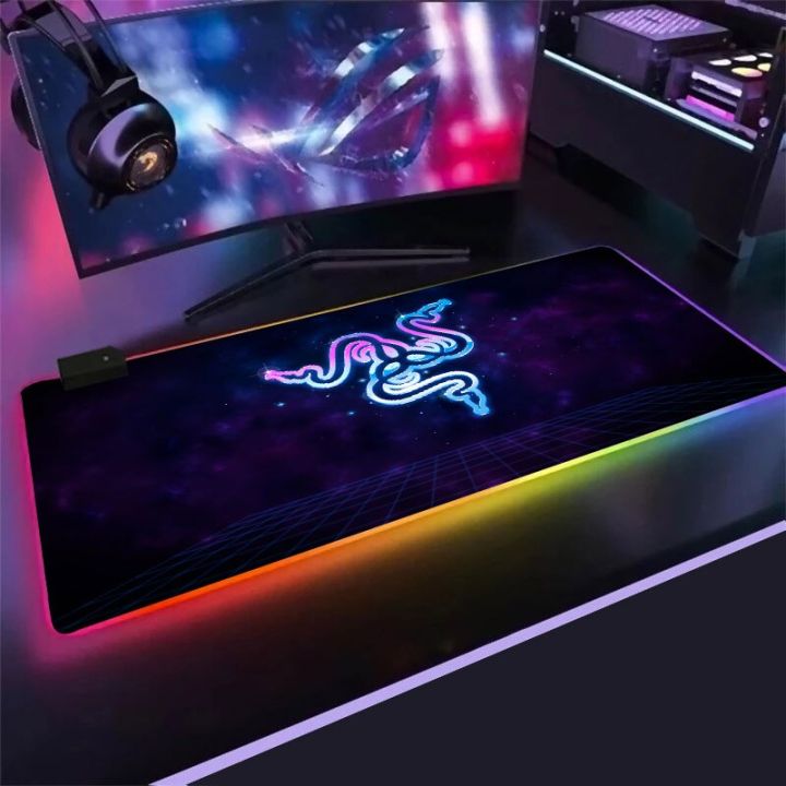 Rubber%20Accessories%20Backlit%20Razer%20Mouse%20Rgb%20Pad%20Mat%20With%20Mousepad%20900X400%20Gaming%20Carpet%20Computer%20Gamer%20Desk%20Large%20Play(Rgb%20Razer18_35X60)%20-%20Image%205
