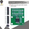 AS5040-ASST AS5040 Programmable contactless magnetic rotary encoder sensor module replaces optical encoder for arduino. 