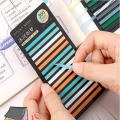 Rainbow Color Index Memo Pad Posted It Sticky Notes Paper Sticker Notepad Bookmark School Supplies Kawaii Stationery. 
