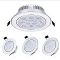 Dimmable LED Ceiling Light Recessed Downlight Spotlight Round 7/12W. 