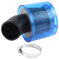 35Mm Air Filter Cleaner 45 Degree Bend Splash Proof Plastic Cover Waterproof Motorcycle 50Cc 110Cc 125Cc ATV Quad Scooter Go Kar. 