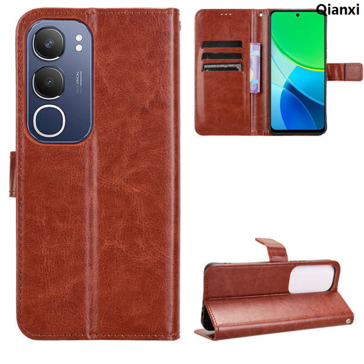 Qianxi%E3%80%902025%20Version%E3%80%91%20PU%20Back%20Cover%20Casing%20For%20Vivo%20Y19S%20Y%2019S%204G%20Phone%20Case%20-%20Image%203
