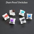 Outemu Keyboard Switches 3pin Game Switch Keyboard MX Switch Silent Clicky Linear Tactile for Red Blue Tea Shaft. 