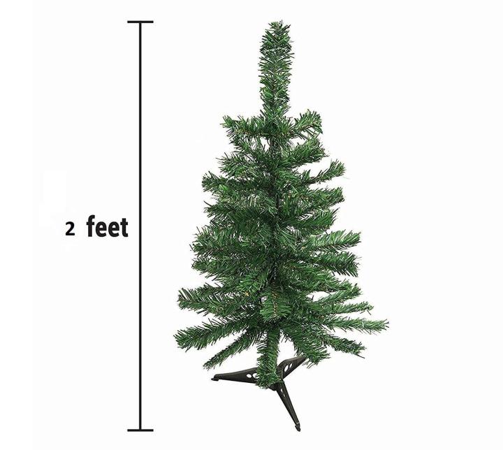 Artificial%20Christmas%20Tree%20%5B%202%20FEET%20/%2060%20CM%20%5D%20X-mas%20Decorations%20Green%20plastic%20Tree%20-%20Image%203