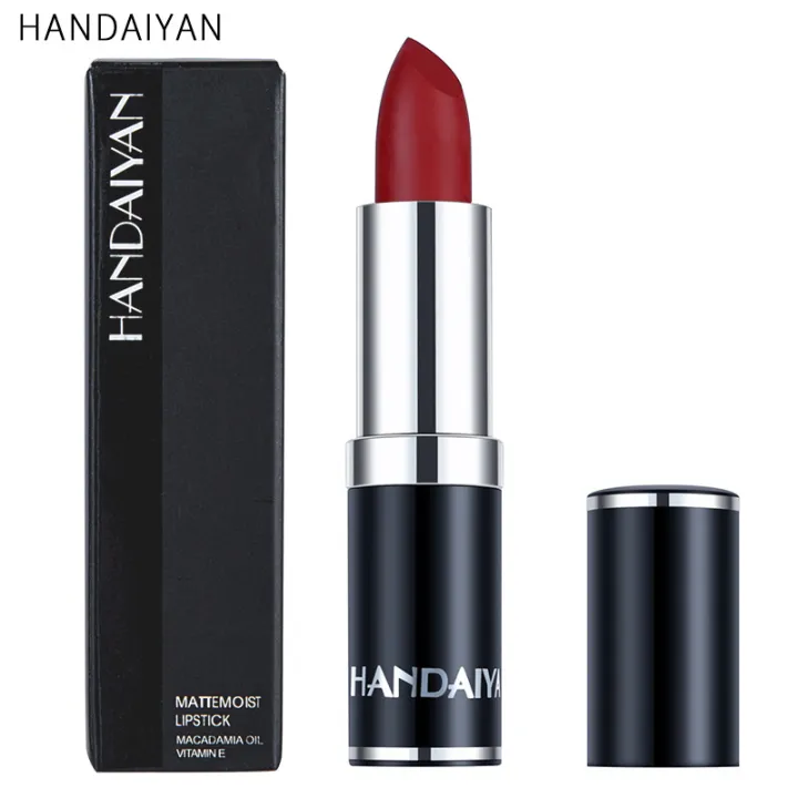 HANDAIYAN-12%20Colors%20Waterproof%20Lipstick%20Matte%20%20Lipstick%20Non-fading%20Retro%20Lipstick%20-%20Image%204
