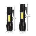 Portable Rechargeable Zoom LED Flashlight XP-G Q5 Flash Light Torch Lantern 3 Lighting Modes Camping Light Mini Led Flashlight. 