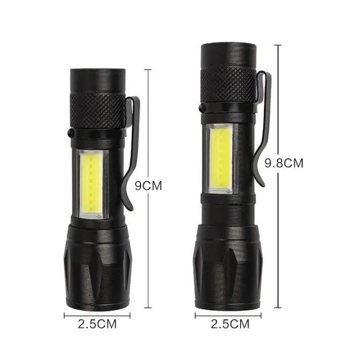 Portable%20Rechargeable%20Zoom%20LED%20Flashlight%20XP-G%20Q5%20Flash%20Light%20Torch%20Lantern%203%20Lighting%20Modes%20Camping%20Light%20Mini%20Led%20Flashlight%20-%20Image%202