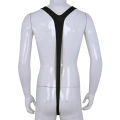 Mens One-Piece Mankini Swimwear Solid Color Stretch Bodysuit G-String Swimsuit Monokini Beach Pool Party Bathing Suit Beachwear. 