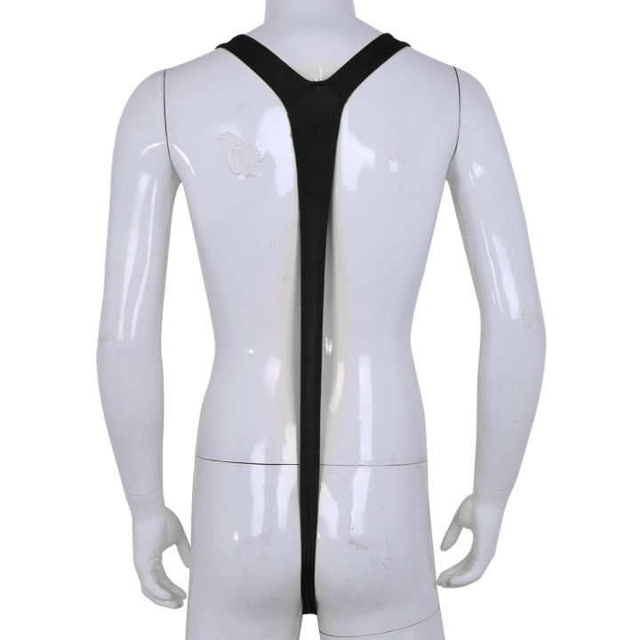 Mens%20One-Piece%20Mankini%20Swimwear%20Solid%20Color%20Stretch%20Bodysuit%20G-String%20Swimsuit%20Monokini%20Beach%20Pool%20Party%20Bathing%20Suit%20Beachwear%20-%20Image%203