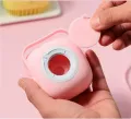 Silicone Soft Bath Shower Brush Body Scrubber with Soap Dispenser Silicone Massage Bath Brush Massage Skin Care Tool for Children Women Men. 