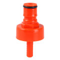 【In-demand】 Home Brew Plastic Carbonation Cap Line Cleaning Cap Connect With Lock Used For Soda Water Pet Bottle Carbonation Tool. 