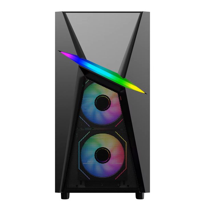RUIX%20P32%20GAMING%20PC%20CASING%20Mid%20Tower%20RGB%20Desktop%20Tempered%20Glass%208%20Cooling%20Fans%20Support%20-%20Image%202