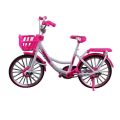Beautiful New MODEL BICYCLE 1:8 Alloy Ladies Bicycle Model Simulation Bicycle Ornaments Die Casting Metal bicycle Toy, Collectors, displays. 
