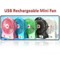 Mini Portable USB Rechargeable Fan. 