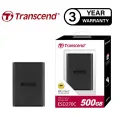 Original Transcend ESD270C 500GB SSD Portable Solid State Drive 520MB/s - 3 Years International Brand Warranty. 