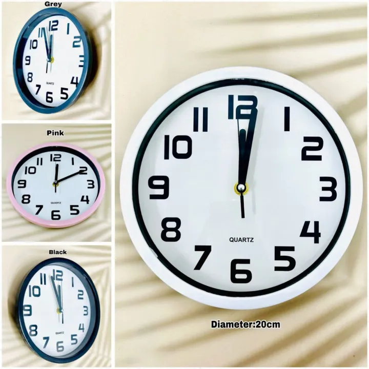 20cm%20Diameter%20Wall%20Clock%20Simple%20Style%20High-precision%20Battery%20Operated%20Round%20Hanging%20Clock%20Easy-to-Read%20Non-Ticking%20Quartz%20Clock%20Wall%20Decor%20-%20Image%208
