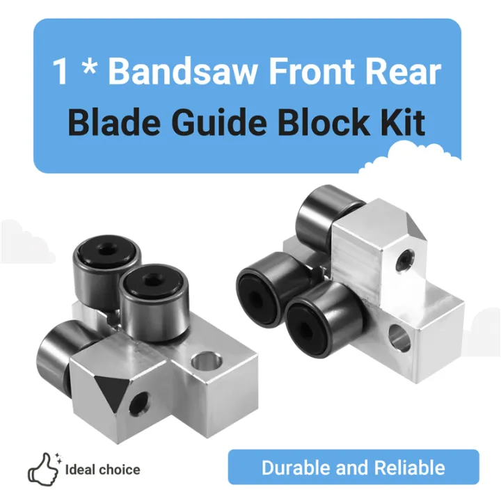 Rear Blade Guide Block Kit Band Saw Blade Guide Block Kit Rear Blade Guide/Bearing Assembly ...