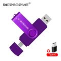 【128GB purple】 Multifunctional OTG 3 IN 1 type-c USB Flash Drive pendrive 128GB cle usb флэш-накопител stick GB Pen Drive for. 