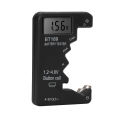 Battery Capacity Checker, Wide Compatibiltiy Sensitive Batteries Liife Checker Lightweight High Accuracy for C AA AAA D N 6F22. 