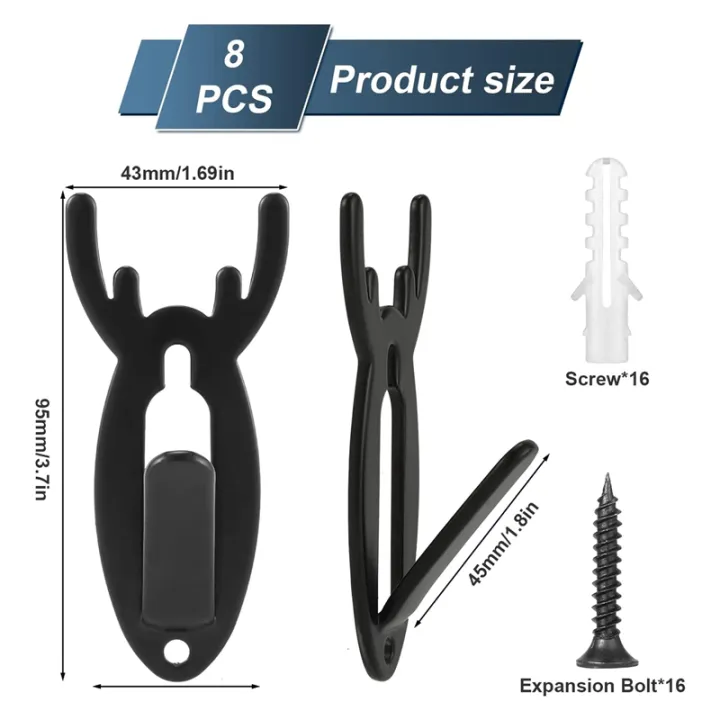 8%20Pack%20European%20Mount%20Skull%20Hanger%20Steel%20European%20Mount%20Skull%20Hanger%20Deer%20Skull%20Hanging%20Easy%20Installation%20for%20Living%20Room,%20Bedroom%20-%20Image%204